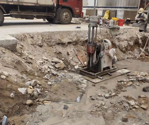 焉耆公路下沉压浆